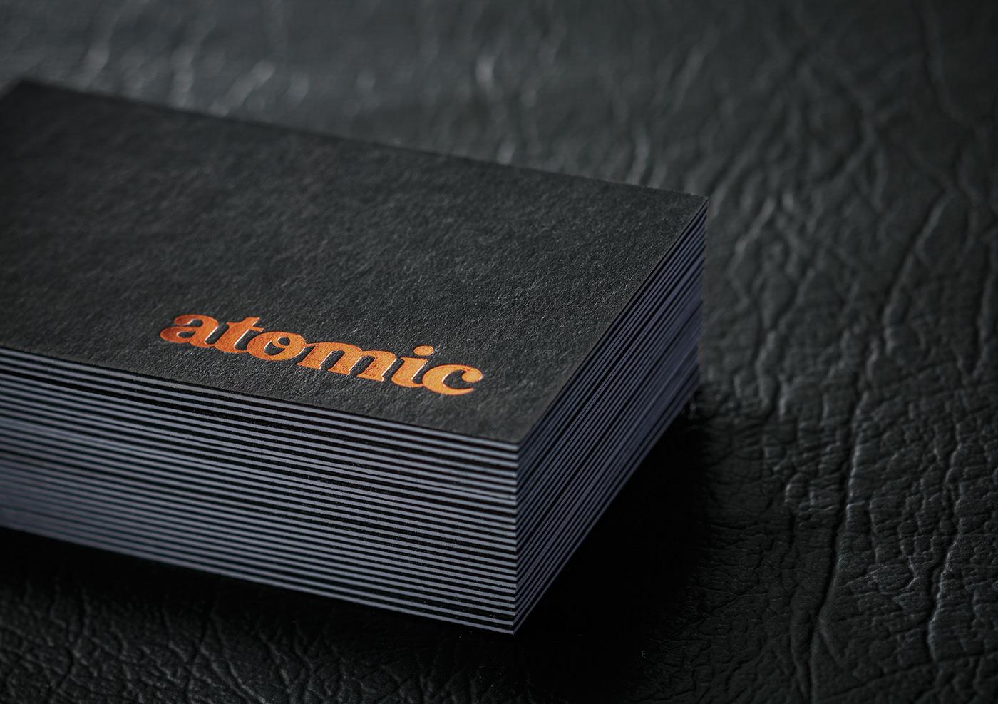 Atomic原子咖啡品牌形象設(shè)計