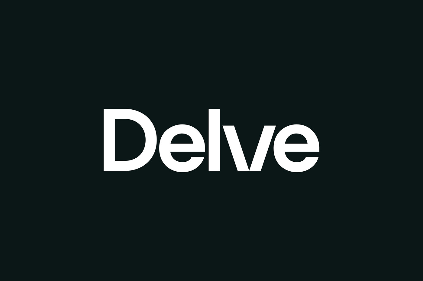 Delve 產品創新品牌標志