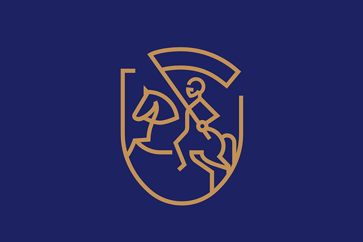 什未林市新城市LOGO解析：金色騎士的現(xiàn)代演繹與城市形象升級